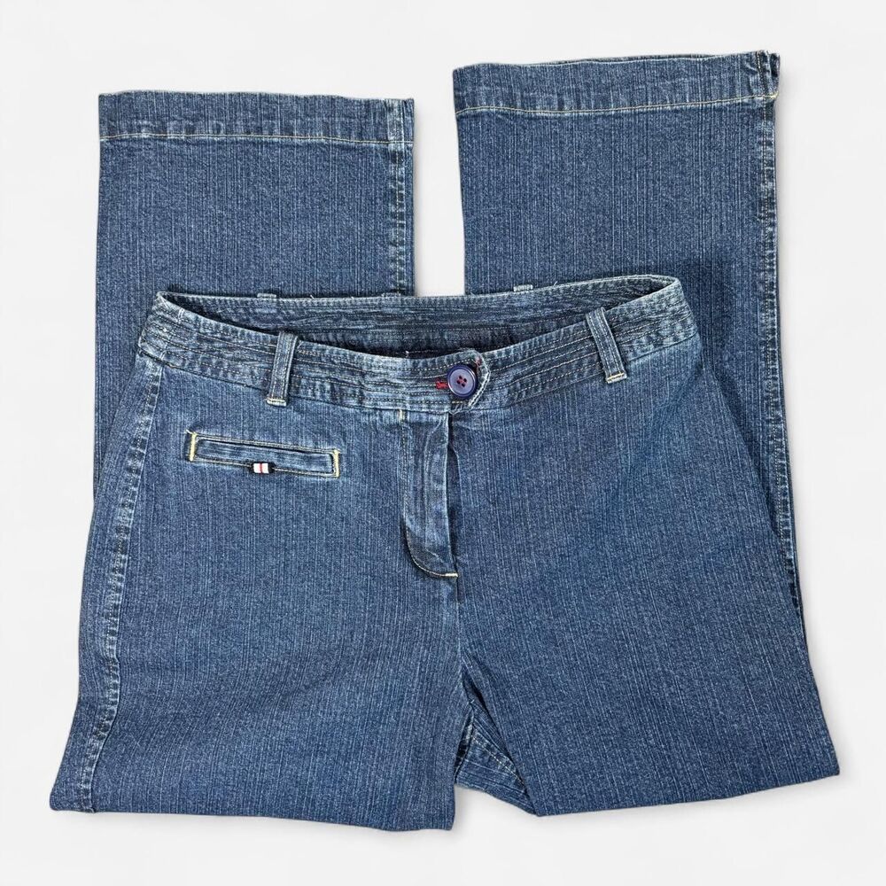 Crazy-horse Women's Blue and Navy Trousers